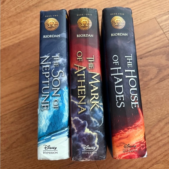 The Hero’s of Olympus Series Book 2-4 Rick Riordan - Picture 9 of 9